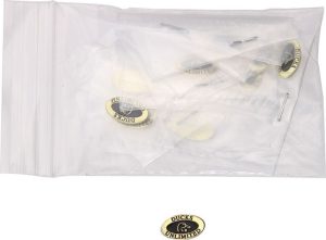 Schrade Ducks Unlimited Shield - Brass Enamel 1/2 inches
