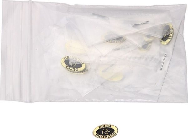 Schrade Ducks Unlimited Shield - Brass Enamel 1/2 inches