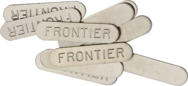 Schrade Frontier Shield Nickel Silver - Pack of 10