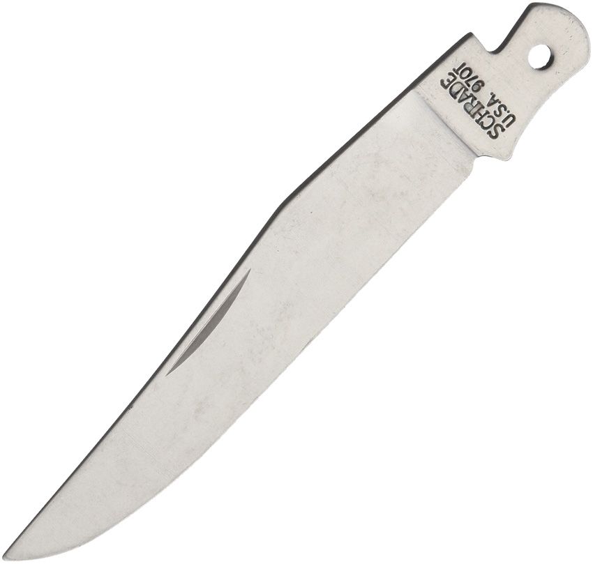 Schrade 3" Stainless Clip Point Folding Knife Blade