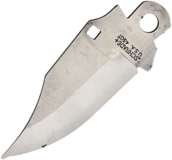 Schrade 43OT Clip Point Blade - 2.5 inches Stainless