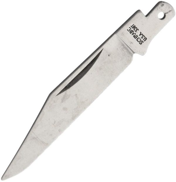 S502.jpg Schrade 33OT Clip Point Blade - Nail Nick 2.125 inches