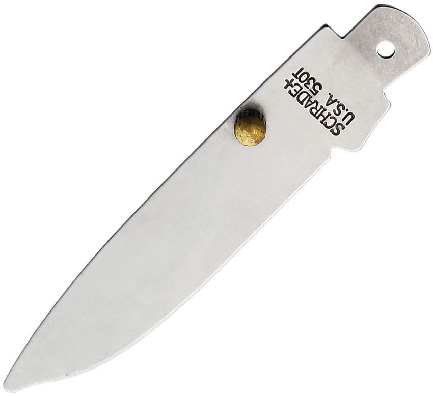 Schrade 3.38" Stainless Blade with Thumb Stud