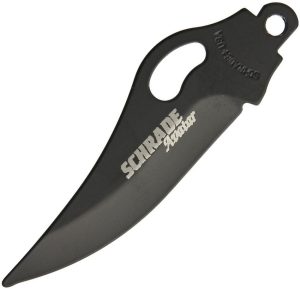 Schrade S690 Black Clip Point Blade - 3 inches