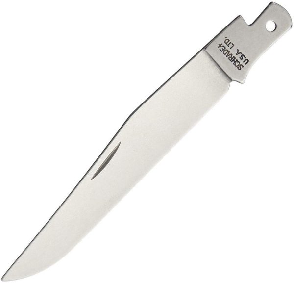 Schrade S697 Clip Point Mirror Finish Blade - 3.5 inches