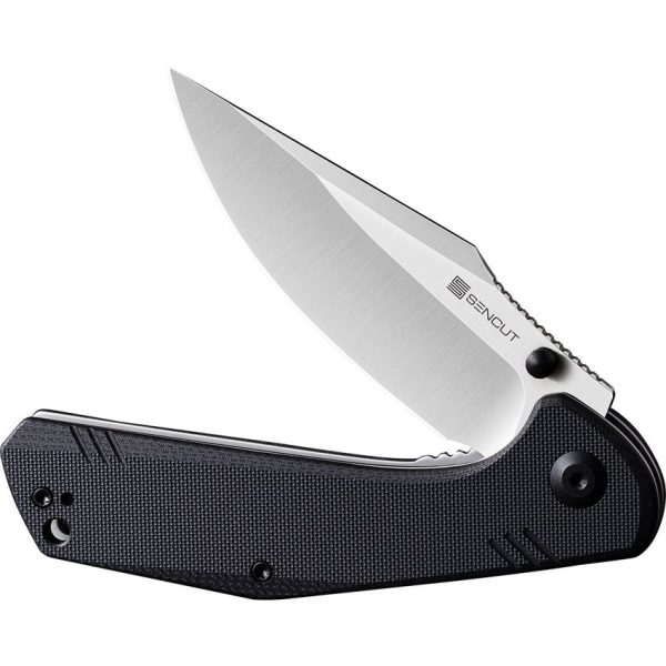 Sencut Actium Linerlock Black G10 Folding Knife