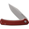 SENCUT Snap Linerlock Burgundy G10 Folding Knife