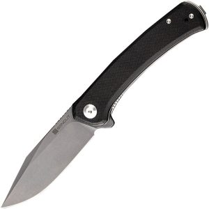 SENCUT Snap Linerlock Black G10 Folding Knife