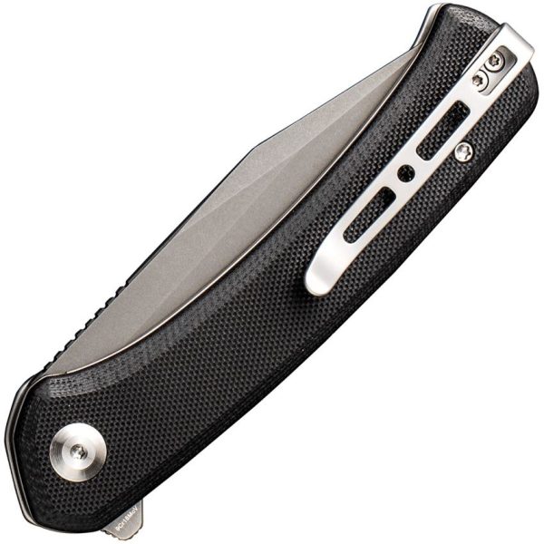 SENCUT Snap Linerlock Black G10 Folding Knife