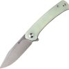 SENCUT Snap Linerlock Jade G10 Folding Knife