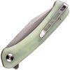 SENCUT Snap Linerlock Jade G10 Folding Knife
