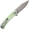 SENCUT Snap Linerlock Jade G10 Folding Knife