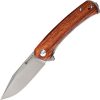SENCUT Snap Linerlock Cuibourtia Wood Folding Knife