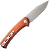 SENCUT Snap Linerlock Cuibourtia Wood Folding Knife