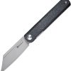 SENCUT Bronte Linerlock Black Canvas Micarta