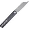 SENCUT Bronte Linerlock Black Canvas Micarta