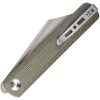 SENCUT Bronte Linerlock Green Canvas Micarta