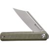 SENCUT Bronte Linerlock Green Canvas Micarta