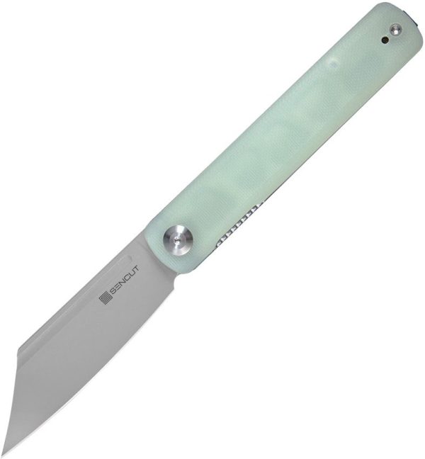 SENCUT Bronte Linerlock Jade G10 Folding Knife