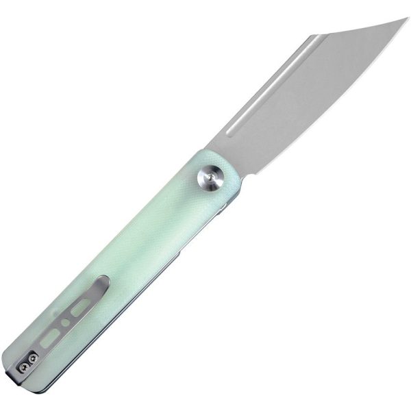 SENCUT Bronte Linerlock Jade G10 Folding Knife