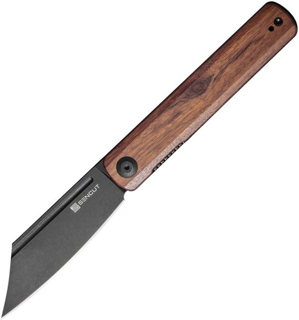 Sencut Bronte Linerlock Wood Handle Folding Knife