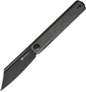 Sencut Bronte Linerlock Green Micarta Folding Knife