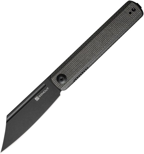 Sencut Bronte Linerlock Green Micarta Folding Knife