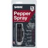 Sabre Key Ring Pepper Spray 0.54oz Black w/ UV Dye