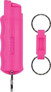 Sabre Key Ring Pepper Spray Pink - Charity Edition