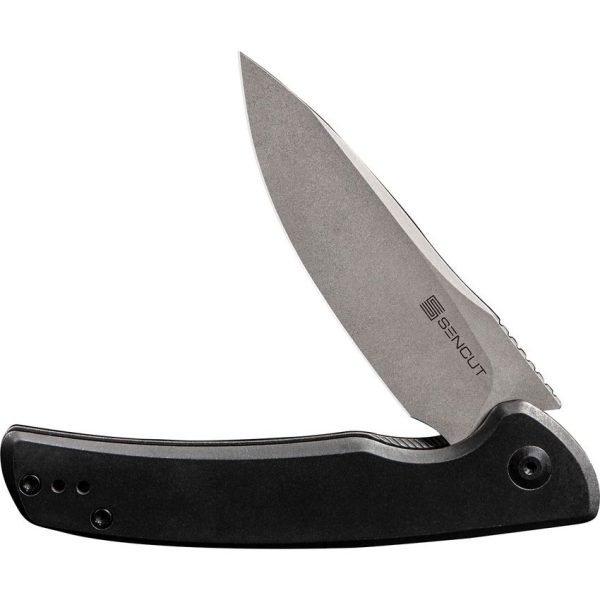 SENCUT Tynan Framelock Black Stonewash