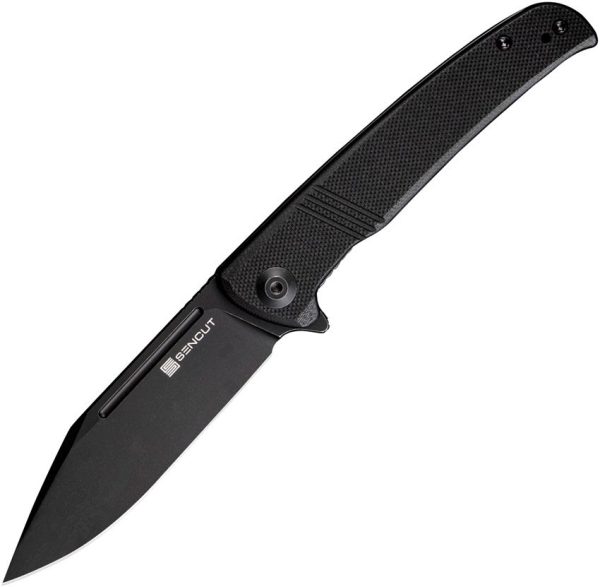 SENCUT Brazoria Linerlock Black G10