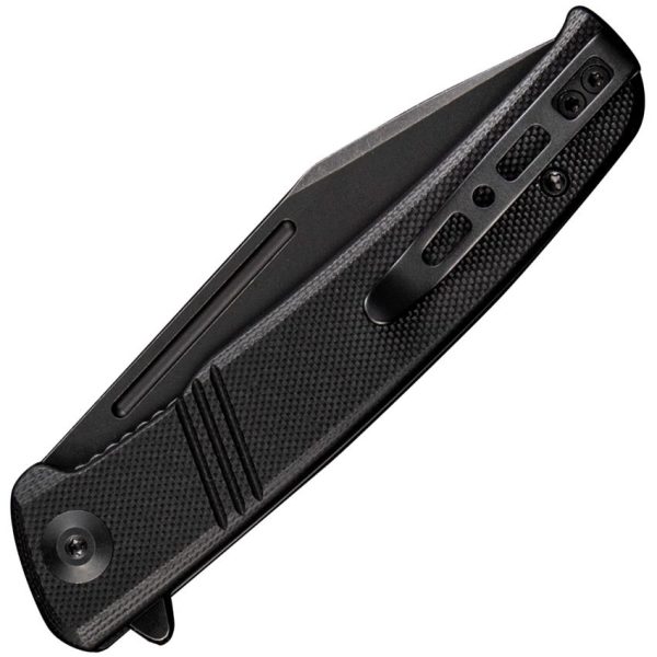 SENCUT Brazoria Linerlock Black G10