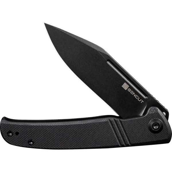 SENCUT Brazoria Linerlock Black G10