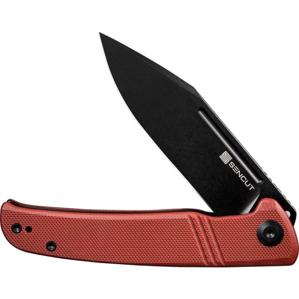SENCUT Brazoria Linerlock Burgundy G10