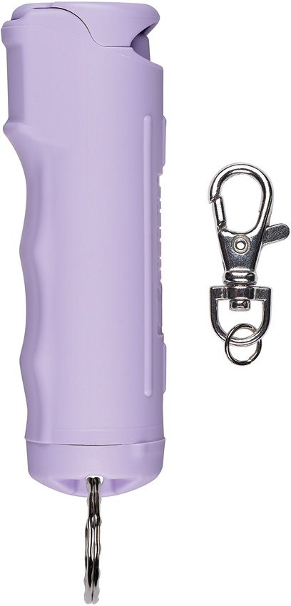 Sabre Finger Grip Pepper Spray Purple - 12 ft Range