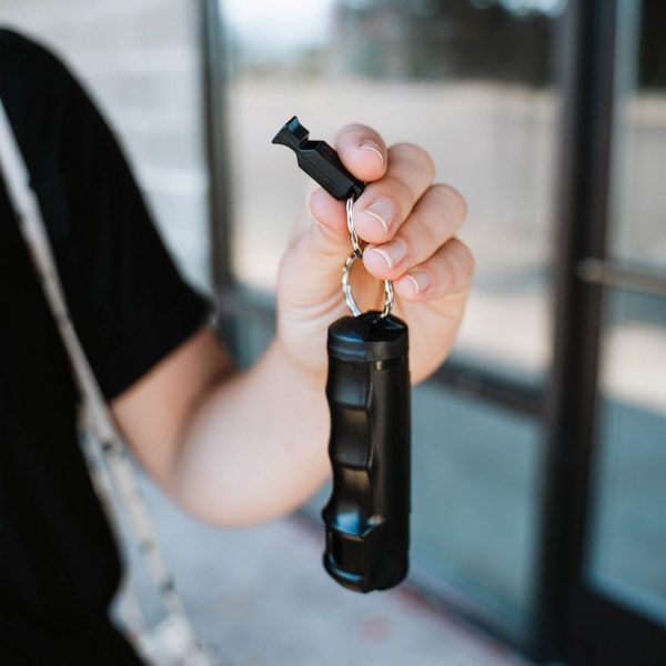 SA15393_add_01.jpg Sabre Pepper Gel with 130dB Whistle Black - Dual Protection