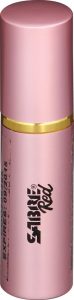 SA15400.jpg Sabre Lipstick Pepper Spray Metallic Pink - Concealable