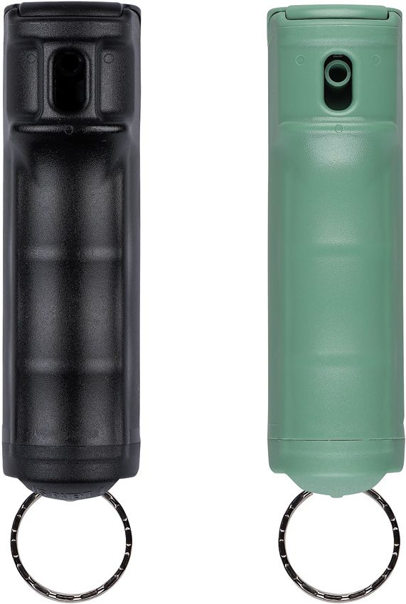 Sabre Flip Top Pepper Gel Two-Pack Black and Sage Green