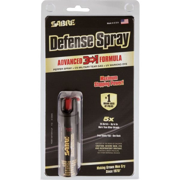 Sabre Pocket Unit ORMD - 35 Burst Compact Pepper Spray