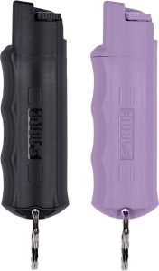 Sabre Hardcase 2pk Pepper Spray - Black & Purple