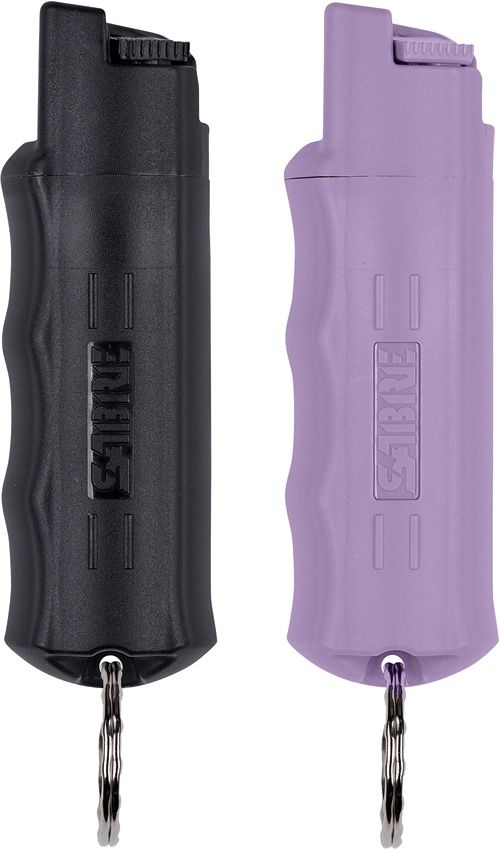 SA80630.jpg Sabre Hardcase 2pk Pepper Spray - Black & Purple