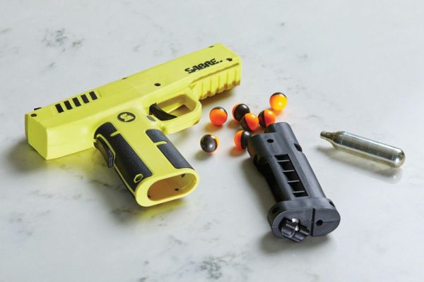 Sabre Launcher 7 Pepper Projectile Pistol Self Defense 60ft