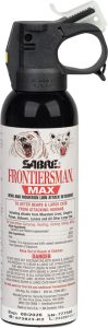 SA95559.jpg Sabre Frontiersman Bear Spray 7.9oz 30ft Stream Pattern