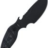 Sniper Bladeworks Skinner Black Fixed Blade Knife SUJ2 Steel