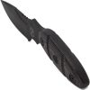 Sniper Bladeworks Skinner Black Fixed Blade Knife SUJ2 Steel