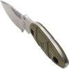 Sniper Bladeworks Skinner Satin Fixed Blade Knife OD Green Micarta