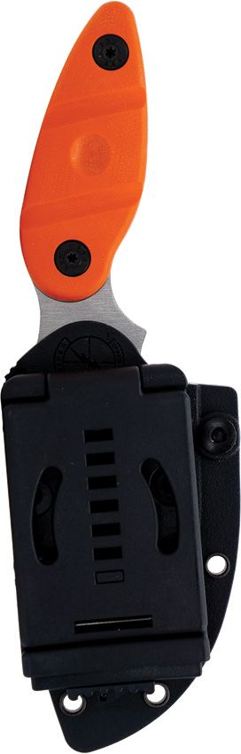 Sniper Bladeworks Skinner Satin Orange Fixed Blade Knife