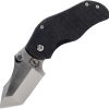 Sniper Bladeworks AP Tanto Framelock Folding Knife S35VN Black