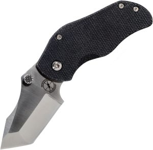 Sniper Bladeworks AP Tanto Framelock Folding Knife S35VN Black