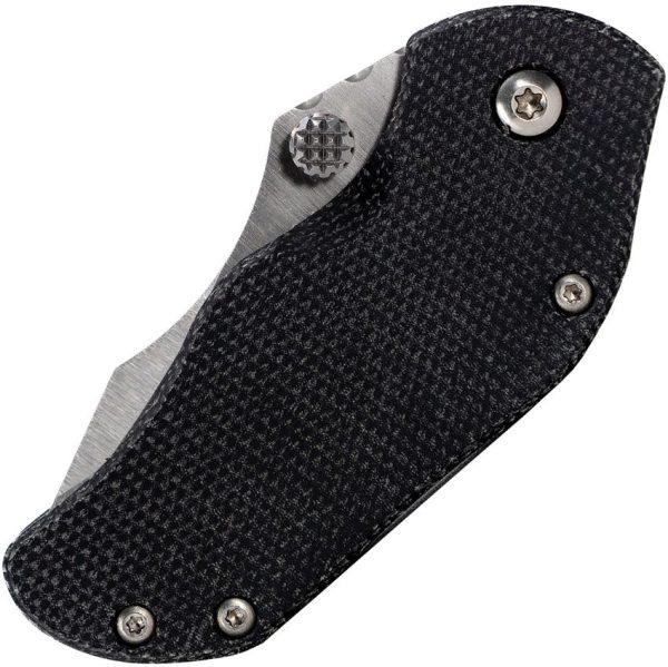 Sniper Bladeworks AP Tanto Framelock Folding Knife S35VN Black